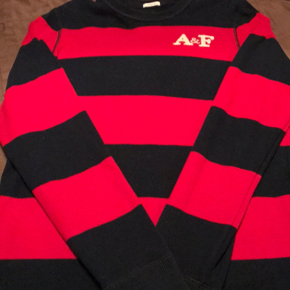 Abercrombie striped shirt men’s muscle fit sz xxl